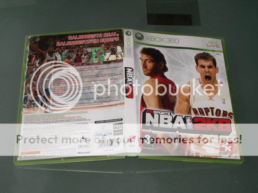 nba 2k8 / pal - esp / xbox360 xbox 360